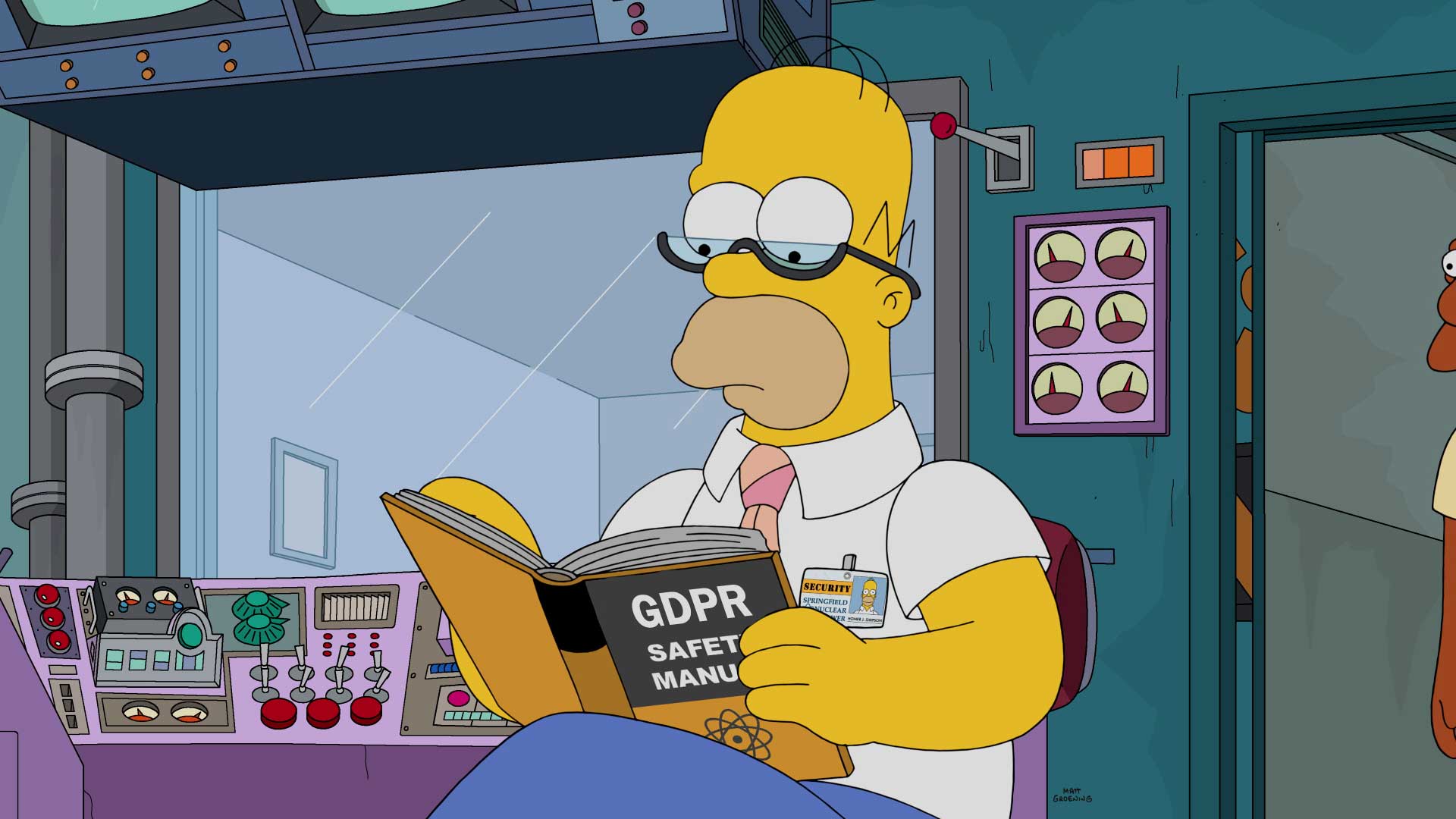 GDPR safety manual illustration